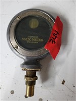 Antique Royce moto meter standard