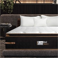 MSRP CAD 499- BedStory Mattress, King Gel-Infused