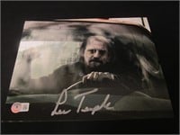 Lew Temple Signed 8x10 Photo Beckett Witnessed