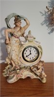 New Haven porcelain table clock