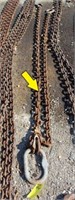 2-Legged Rigging Chain, 1/2" x 9' L,
