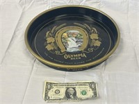 Olympia Beer Adv. Metal Serving Tray