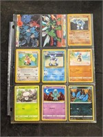 1 Sheet of Pokemon Cards