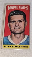 1964 65 Topps Hockey Tall Boy #104 Stanley