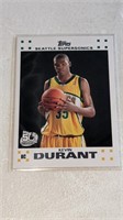 2007 Topps Kevin Durant #2 Rookie Card