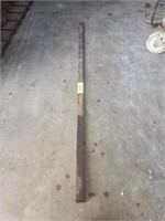 1 inch square Steel Stock Rod 

4' 4 1/2" Long