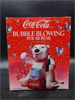 COCA-COLA BUBBLE BLOWING POLAR BEAR