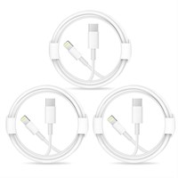 R2359  Coreykin 3-Pack iPhone Fast Charger 6Ft