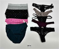 (10) x VICTORIA'S SECRET PANTIES - SIZE M