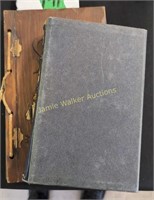 1941 Hitler Mein Kampf Book, Wood Cover Here's