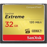 SanDisk Extreme CompactFlash Memory Card 32GB - SD