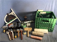 Painters Lot Includes Paint Brushes & Rollers,