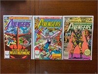 Marvel Comics 3 piece Avengers 210-213