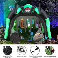 10 ft spider arch Halloween inflatable