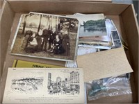 vintage paper and postcards