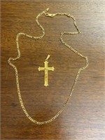 Cross Pendant & Necklace