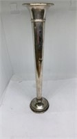 Weighted Sterling candle holder 8-in