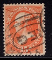 US STAMP SCOTT# 189 - USED - SCV: $32.50