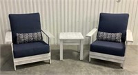 3 Piece Aluminum Patio Set