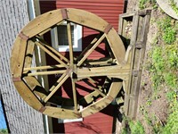 8 ft. Wooden Water Wheel For Ponds