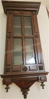 Stunning Walnut Clock Case Cabinet