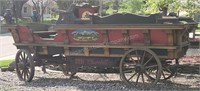 A SPECTACULAR 15' Handmade & Illuminated Wagon