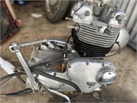 1960’s/79’s Triumph Engine Motorcycle Engine