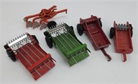 Vintage Manure Spreaders, Plow, and Other