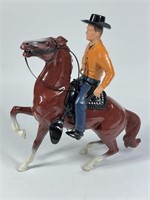 VINTAGE HARTLAND JIM HARDY COWBOY ON HORSE