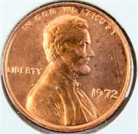 Coin 1972 Double Die Type 2 Lincoln Cent