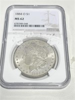 1884-O MS62 PCGS/NGC