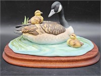 Vtg. Canada Goose Family Figurine, Andrea by Sadek