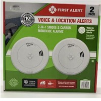 Smoke & Carbon Monoxide Alarm 2 Pack