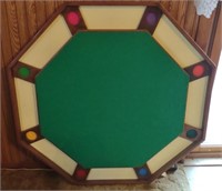Octagon Poker Card Table (45.5"×45.5"×32")