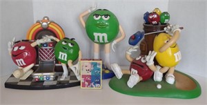 M&M Candy Dispensers (8" - 10" Tall) & Playing