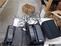 Cellular Obe & Motorola Car Phones In Cases!