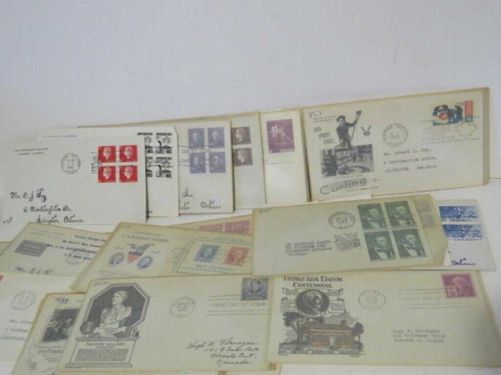 COLLECTION OF FIRST DAY OF ISSUE ENVELOPES