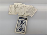 1917 Norpoth Parlor Card Game All 51 card Set&Box