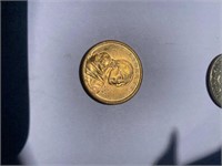 2000 Gold Dollar coin