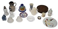Lot: Waterford, Rowe Pitcher, Mexican Pottery, etc