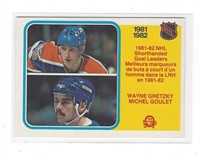 WAYNE GRETZKY 1982-83 OPC #237 SHORTHANDED GOALS