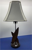 Surfboard Base Lamp with Shade