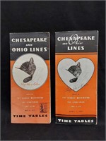 Chesapeake and Ohio  Lines Time Tables
