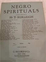 Antique Spiritual Music Books