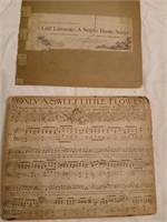 Antique Spiritual Music Sheets