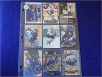 9 Mats Sundin Cards with Rookie