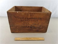 Vintage Dynamite Wood Crate 17 & 1/2" L