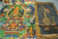2 Antique Asian Pictures