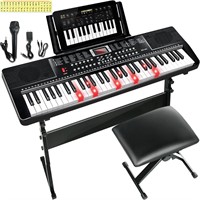 IMGZAR 61 Key Keyboard Piano for Beginner Electric