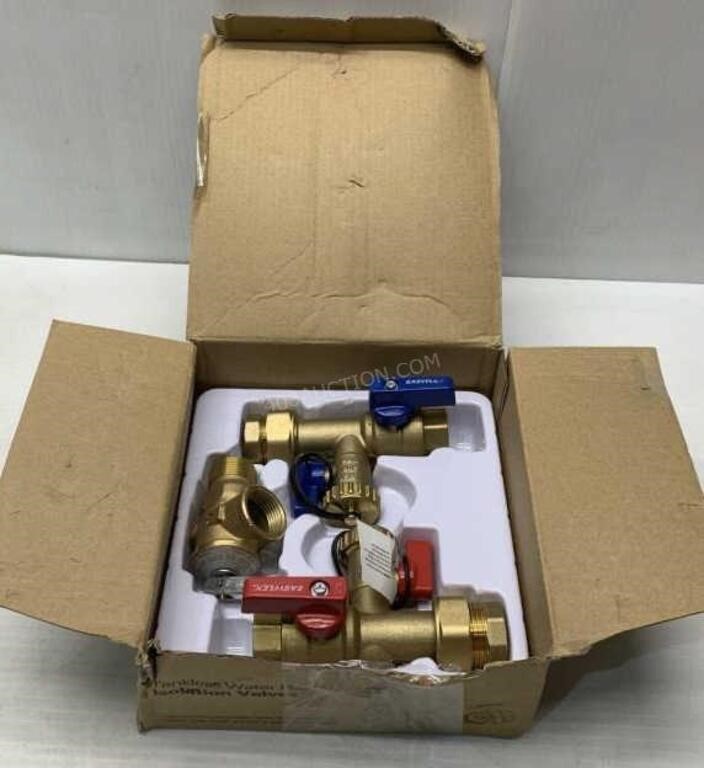 Easyflex Tankless Water Heater Valves NEW